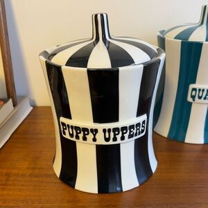 Jonathan Adler “Puppy Uppers” vice canister